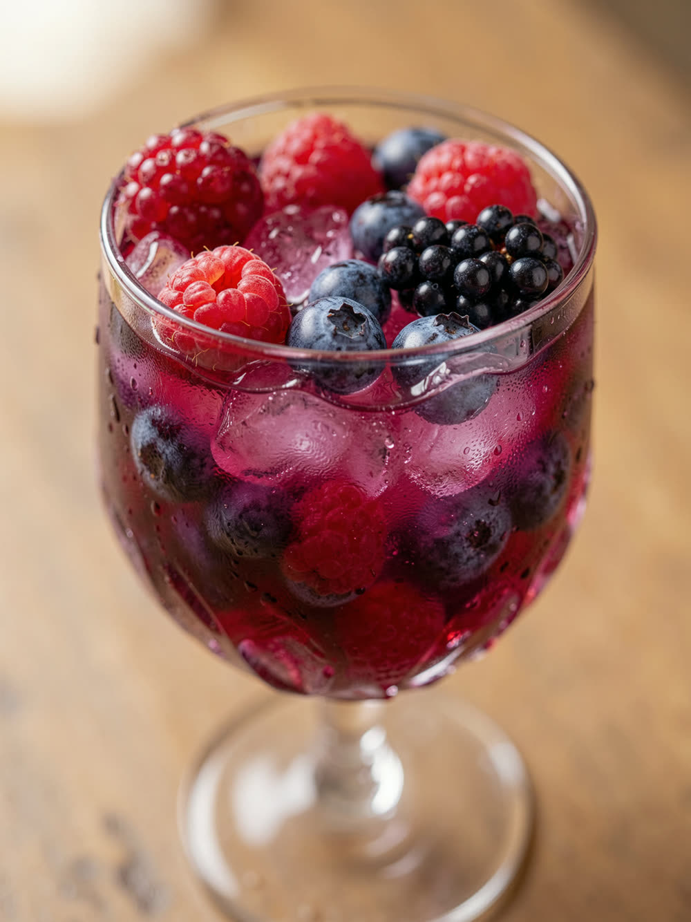 Mocktail de Frutas Vermelhas